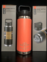 Load image into Gallery viewer, 800ml Insulated Double Wall Stainless Steel Sports Bottle