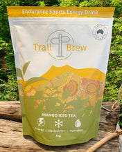 Load image into Gallery viewer, Mango Iced Tea (1kg) Energy + Electrolytes - Trail Brew