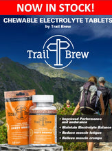 Load image into Gallery viewer, Chewable Electrolyte Tablets by Trail Brew -Zesty Orange - IN STOCK NOW!!