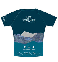Load image into Gallery viewer, TB Eboney Hall Aboriginal Artwork Elite Technical Women's Running V-Neck Tee - NEW