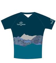 Load image into Gallery viewer, 🎁 TB Eboney Hall Aboriginal Artwork Elite Technical Women's Running V-Neck Tee - NEW (100% off)