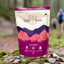 Load image into Gallery viewer, Wild Berry - NEW (1kg) Energy + Electrolytes - Trail Brew
