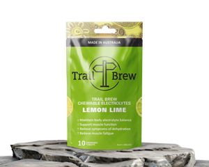 Chewable Electrolyte Tablets by Trail Brew - Lemon Lime (Due early October)