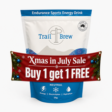 Load image into Gallery viewer, Neutral (Unflavoured) (1kg) Energy + Electrolytes - Trail Brew Xmas in July
