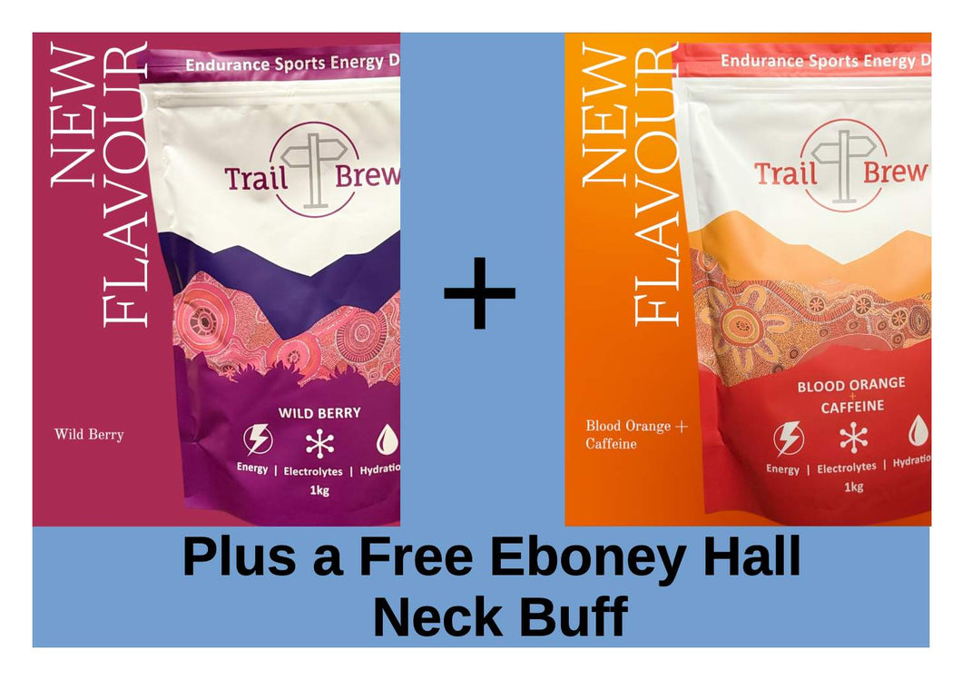 NEW FLAVOUR Bundle - 2 x Bags of Trail Brew - Upgraded to Express Shipping - Free Trail Brew Buff