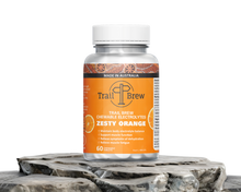 Load image into Gallery viewer, Chewable Electrolyte Tablets by Trail Brew - Zesty Orange (Due Early October)
