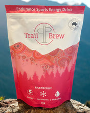 Load image into Gallery viewer, Raspberry (1kg) Energy + Electrolytes - Trail Brew
