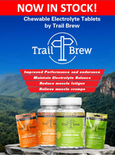 Load image into Gallery viewer, Chewable Electrolyte Tablets by Trail Brew - Sample Pack - IN STOCK NOW - Intro Deal - FREE SHIPPING
